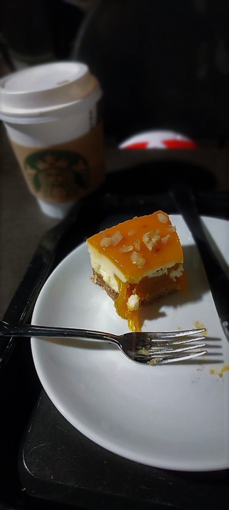 Starbucks balkabaklı cheesecake