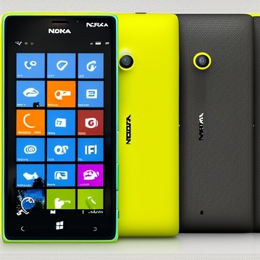 Nokia Lumia serisi - temsili görsel - yapay zeka tarafından üretildi