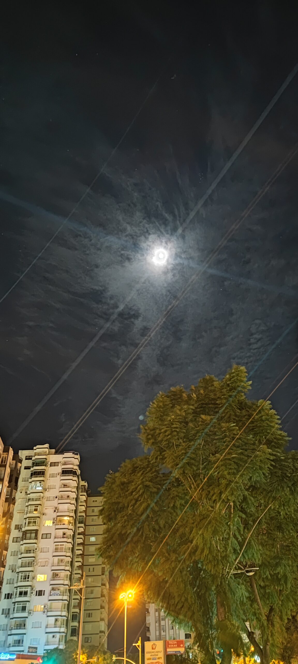 Xiaomi 11 ultra gece çekim tam ekran